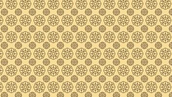 A brown and tan pattern with a circular design vector