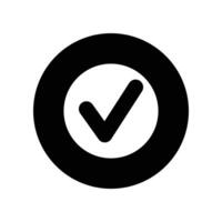 check circle icon template illustration design vector