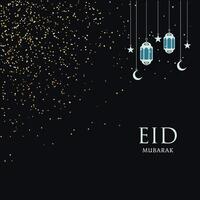 Eid Mubarak Template Design Art vector