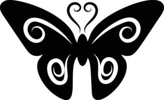 A Beautiful Monarch Butterfly Icon Illustration for Web Elements. vector