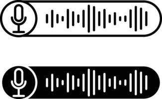 Voice Note. Message Gadget Icon vector