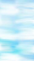 Horizontal motion blur effect combined with a dreamy sky and soft clouds, creating a futuristic yet calming aesthetic. vector