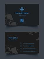 New business card design template. vector