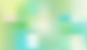 Grain gradient background with soft blurred effect, featuring green and cyan tones. Perfect for modern design, digital art, and branding. Stock illustration in grain gradient style. vector