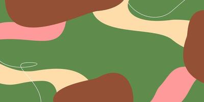 Green, brown, pink abstract background. Perfect for your design project. vector