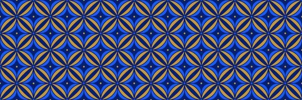 Seamless abstract pattern. Navy and gold geometric background for textile design, fabric swatch, scarf cloth, suit print template. Blue color masculine repeating wallpaper. Backdrop motif vector