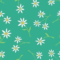 Daisy Flower Seamless Pattern Background for Surface Print Fabric Fashion Wrapping vector