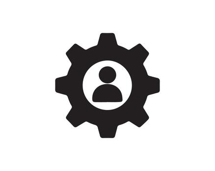 setting icon design. vector