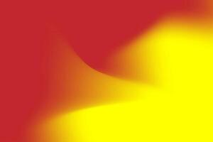 Vibrant abstract fluid background smooth gradient of red and yellow color illustration vector