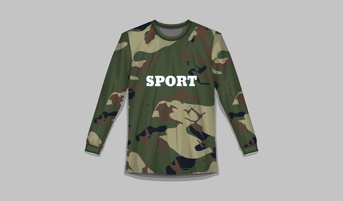 Sniper Camo Digital Pattern and sublimation