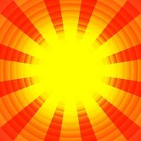 Radiant Burst of Energy A vibrant explosion of color radiates outwards from a central point, creating a visually stunning and energetic abstract design. vector