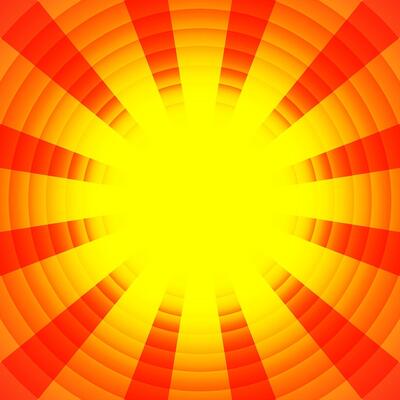 Radiant Burst of Energy A vibrant explosion of color radiates outwards from a central point, creating a visually stunning and energetic abstract design.