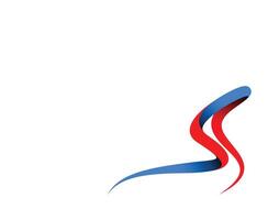 S Logo Branding Identity Corporate Font Design. vector