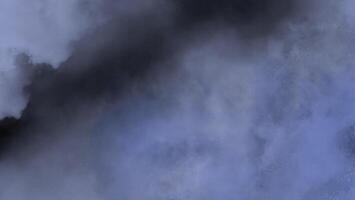 Abstract Blue and Black Smoke Background with Misty Texture vector