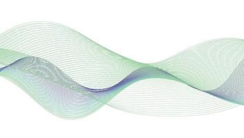 Dynamic Gradient Wave Motion Background vector