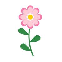 Flower decorative icon illustration design graphic flat and simple style vector
