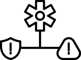 Dependency Creative Icon Design vector