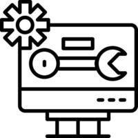 Tech Support Creative Icon Design vector