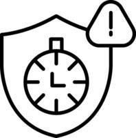 Interruption Creative Icon Design vector