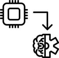 Cognitive Control Creative Icon Design vector