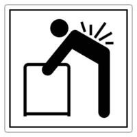 Icon of Person Leaning on Walker Symbolizing Mobility Assistance for Elderly and Disabled Individuals vector