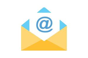 Email and Message Notification Icon, email inbox notification icon, online messaging inbox, envelope mail inbox, email notification vector