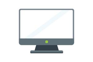 Computer Monitor Icon for Business Use, computer monitor icon, desktop monitor flat icon, computer display , digital screen vector