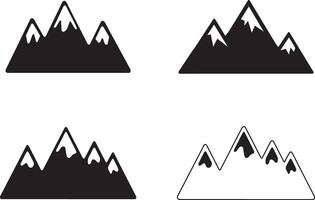 Mountain Graphics for Design Projects vector
