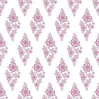 An Floral Pattern Design for Textiles, perfect for enhancing any creative space vector