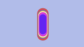 A futuristic abstract design blending colors and shapes to create a mesmerizing visual effect, symbolizing innovation and artistic expression. video