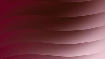 Gently curving maroon lines creating a gradient background. Ideal for backgrounds, digital designs, presentations, and abstract artistic projects. video