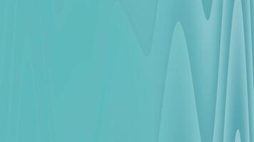 Abstract teal background with wavy gradient shapes for modern designs, presentations, websites, posters, or social media graphics requiring a contemporary look. video