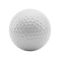 Golf ball resting on a surface ready for play png