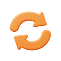 Circular arrows symbolizing refresh or reload action png