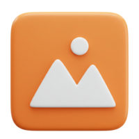 Artistic Image Thumbnail Icon Displaying Scenic View png