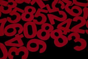binary numbers texture photo