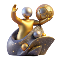 beautiful creative Abstract Figure Reaching for Future Isolated Element original png