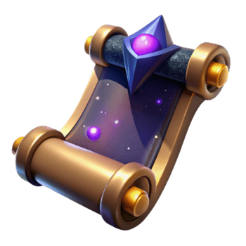 sbalorditivo classico antico scorrere con illeggibile testo isolato elemento alto risoluzione png