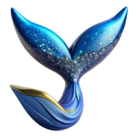 magnificent rustic Blue Whale Tail Fin Above Water Transparent Background detailed png