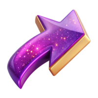 stunning modern Bright Magenta Arrow Pointing Towards Reward Cutout genuine png