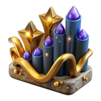 magnificent modern Chart with Upward Trend Isolated Element png