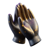 magnificent abstract Clapping Hands Silhouette Isolated on White high resolution png
