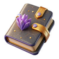 magnificent rustic Closed Sketchbook Front View with Elastic Band Cutout high quality png