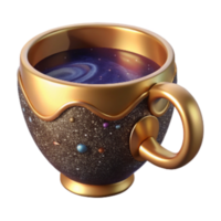 elegant creative Coffee Cup Side View Cutout with Handle genuine png