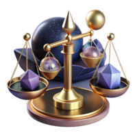 impressive creative Conceptual Scale Weighing Risk and Reward authentic png