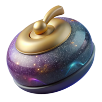 dramatic classic Curler Releasing Stone with Precision Transparent authentic png