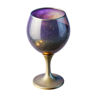wonderful modern Empty Wine Glass Side View Isolated Element professional png