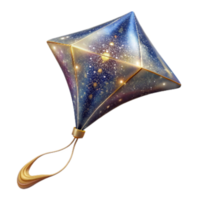 stunning creative Flying Kite with Long Tail Cutout Transparent Background high quality png
