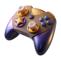 serene modern Game Controller Top View Transparent Background authentic png