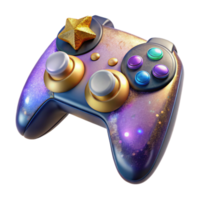 beautiful creative Game Controller Top View Transparent Background authentic png